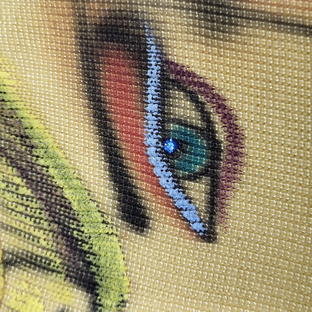 Hand-Painted Knit Dress - Picture 5 of 16